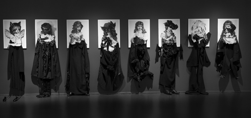 Installation view, 'Sihlouettes and Shadows'