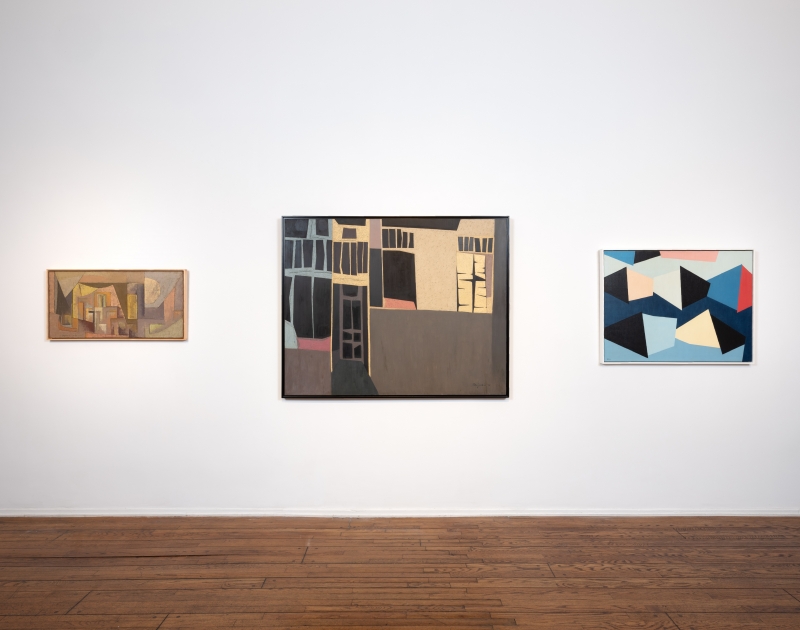 Exhibition View 'Karl Benjamin: A Centennial Exhibition'