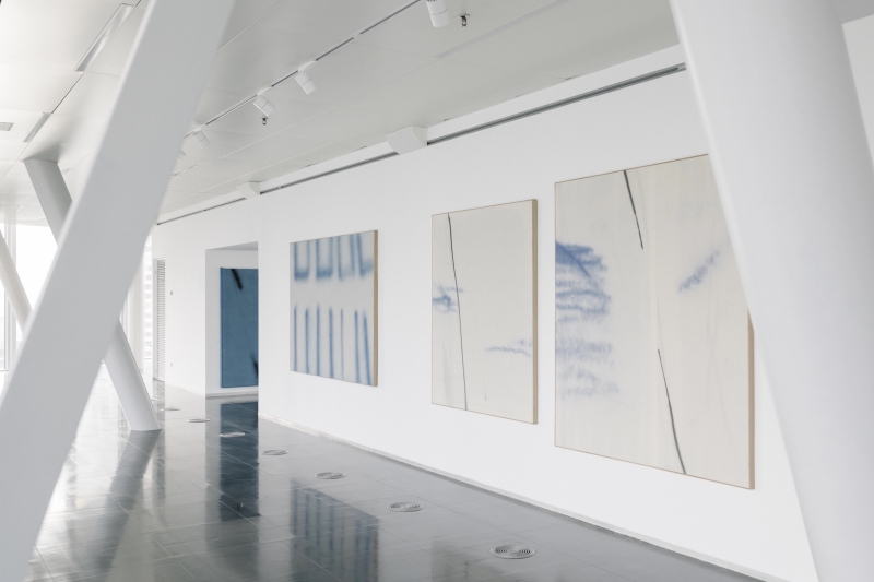 Installation view, 'everything is above of us, nothing is above of us'