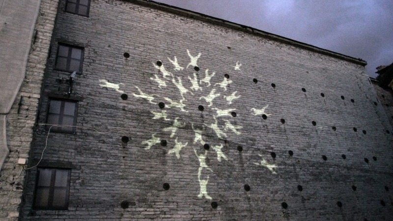 Installation view, '60 Second Cathedral'