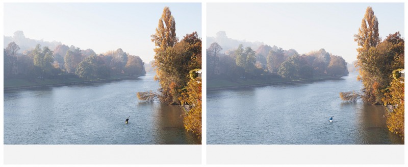 An autumn day by the river Po (after Nietzsche)