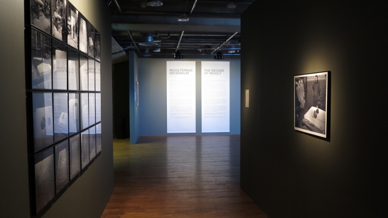 Installation view, 'Decade of Revolt'