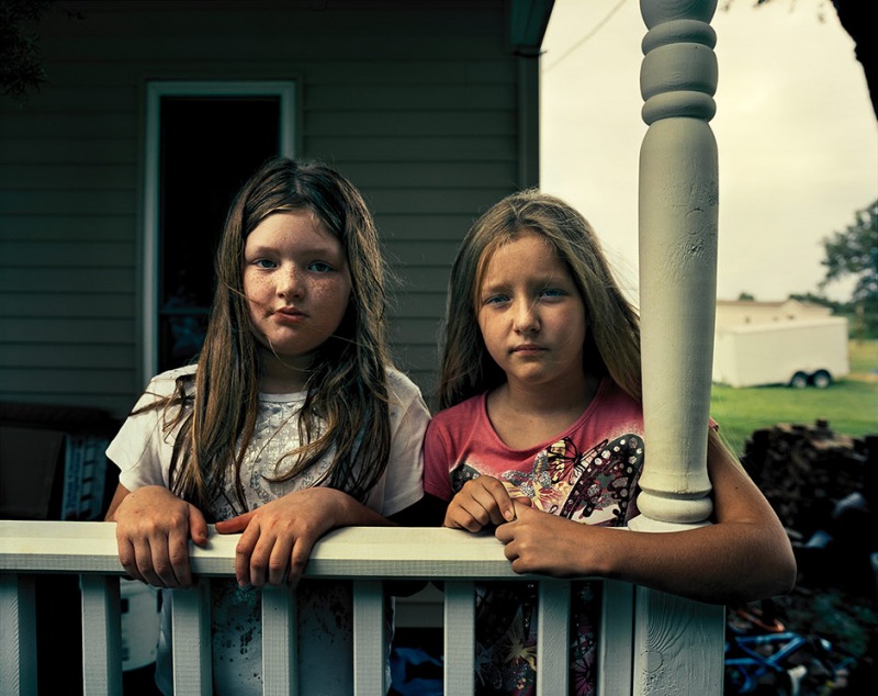 Elizabeth and Aleena Arnsen, Buras, Louisiana