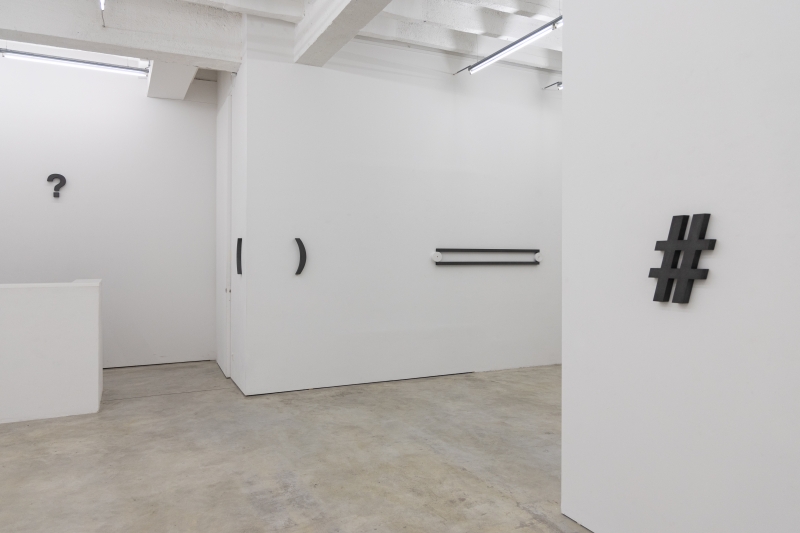 Installation view, 'Mostly Drawings'
