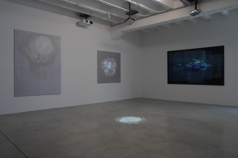 Installation view, 'Far Too Close'