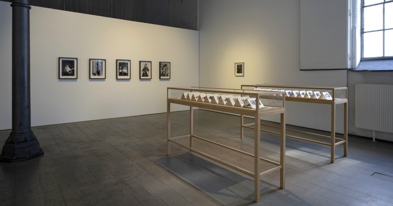 Installation view, 'The Log Lady'