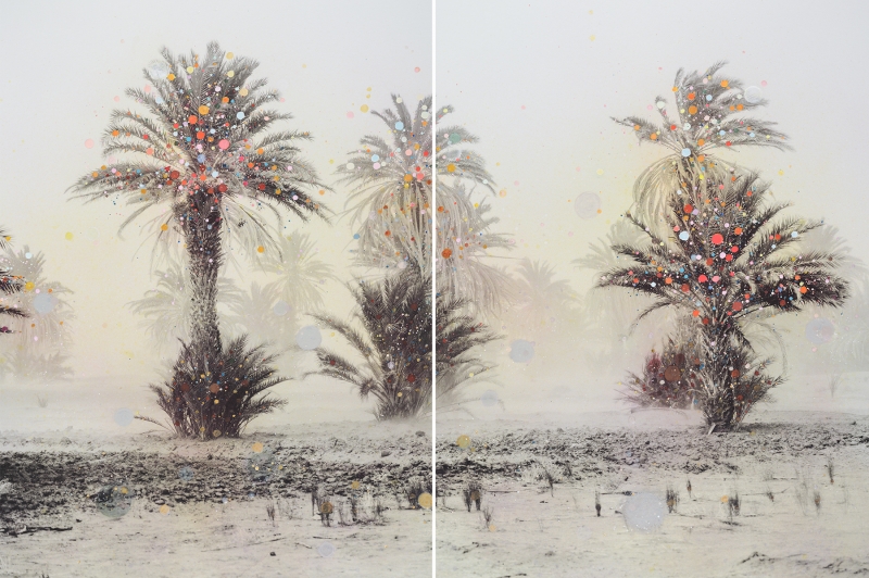 Red Sandstorm in M'Hamid
