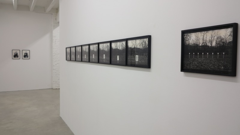 Installation view, 'Time Frames - ﻿﻿Conceptual Work from the 70s'