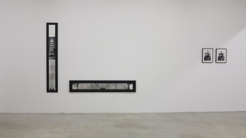 Installation view, 'Time Frames - ﻿﻿Conceptual Work from the 70s'