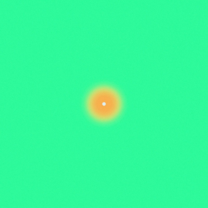 Afterimage #8 (Floating Orange), 2008
