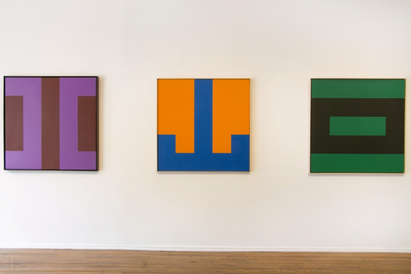 Exhibition View 'Karl Benjamin: The Alphabet'
