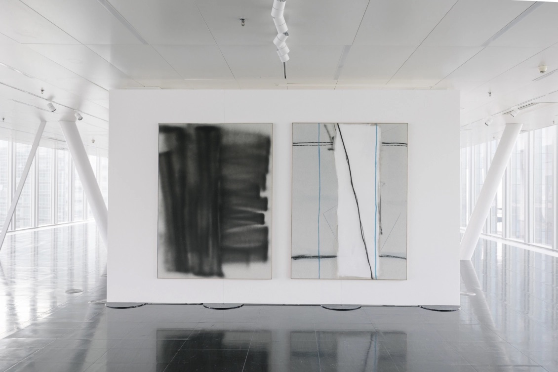 Installation view, 'everything is above of us, nothing is above of us'