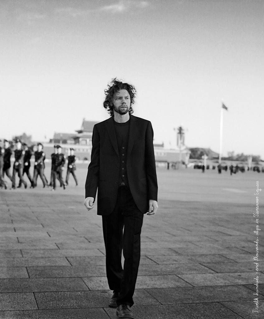 I take thousands of steps in Tiananmen Square in Beijing