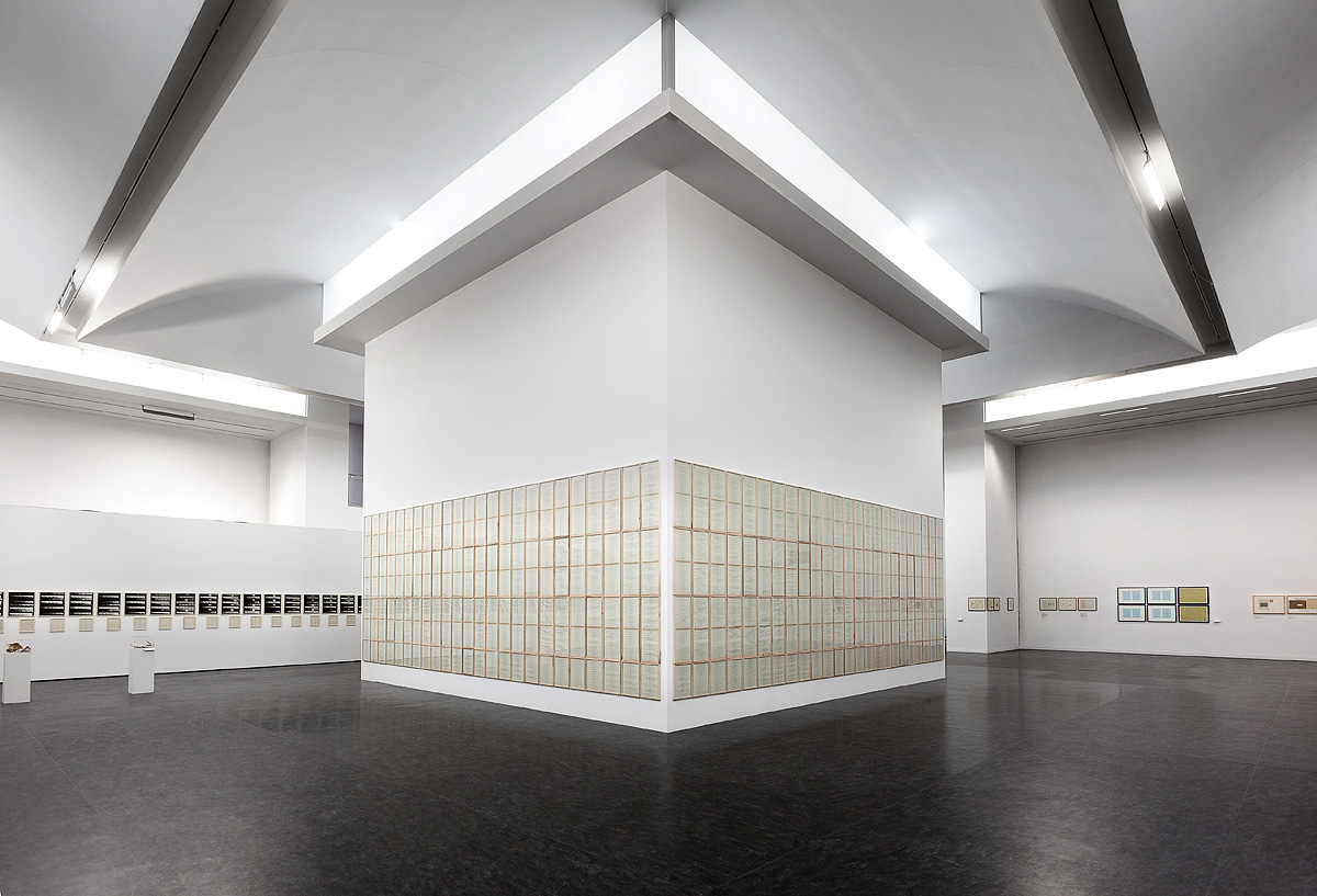 Installation view, 'Sensations Of Reality And Conceptual Practices 1965-1980'