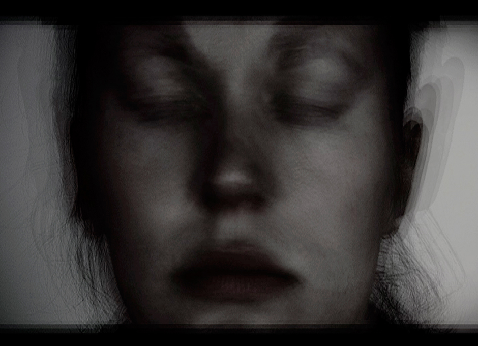 Untitled #15, video still from the Pain Project, 2010