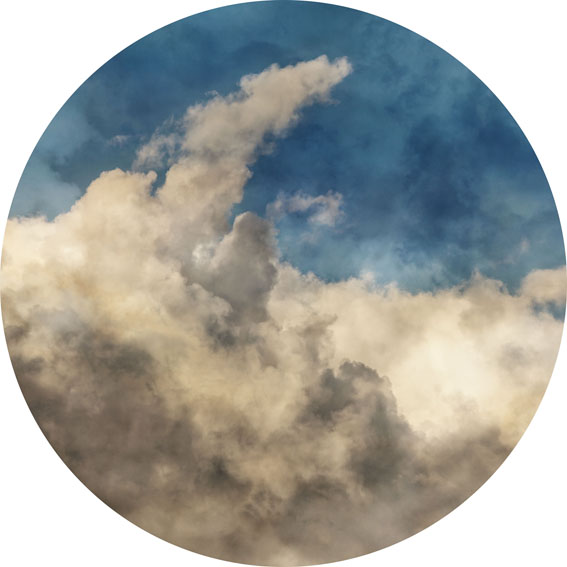 Sky (round) #14, 2017