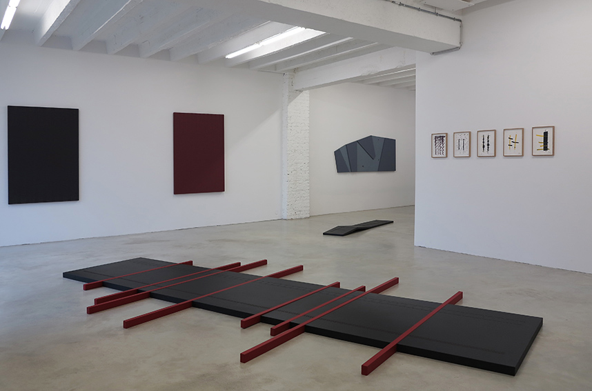 Installation view, 'Time Sculptures - Conceptual Work from the 70s'